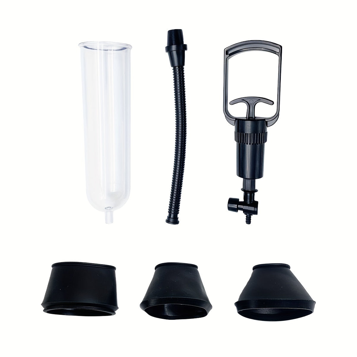 Set de 3 Bombas de Succión Manual para el Placer Masculino – Estimulación y Crecimiento 🔥