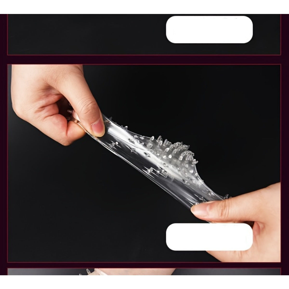 Set de 5 Fundas Transparentes para Hombres – Más Placer, Más Sensaciones 🔥