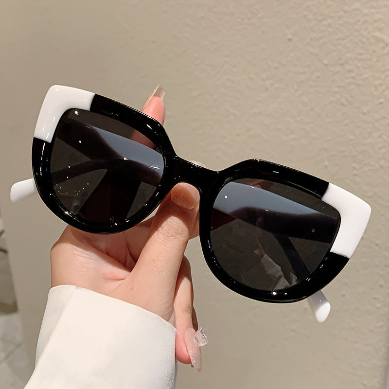 Gafas de Moda "Cat Eye" – Estilo Europeo y Americano, Marco Grande para un Look Sofisticado