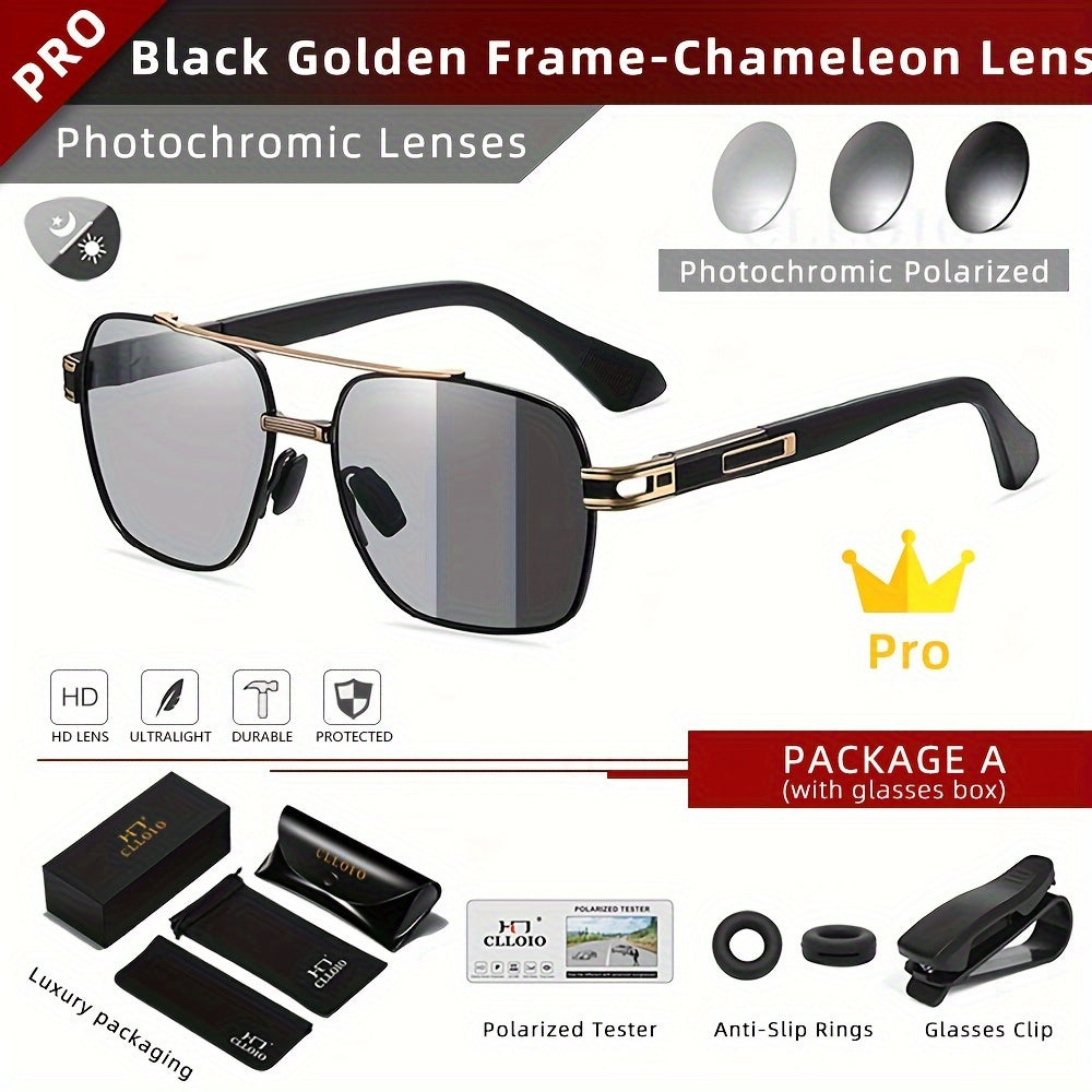Gafas Fotocromáticas CLLOIO – Protección y Estilo para Conducción y Deporte