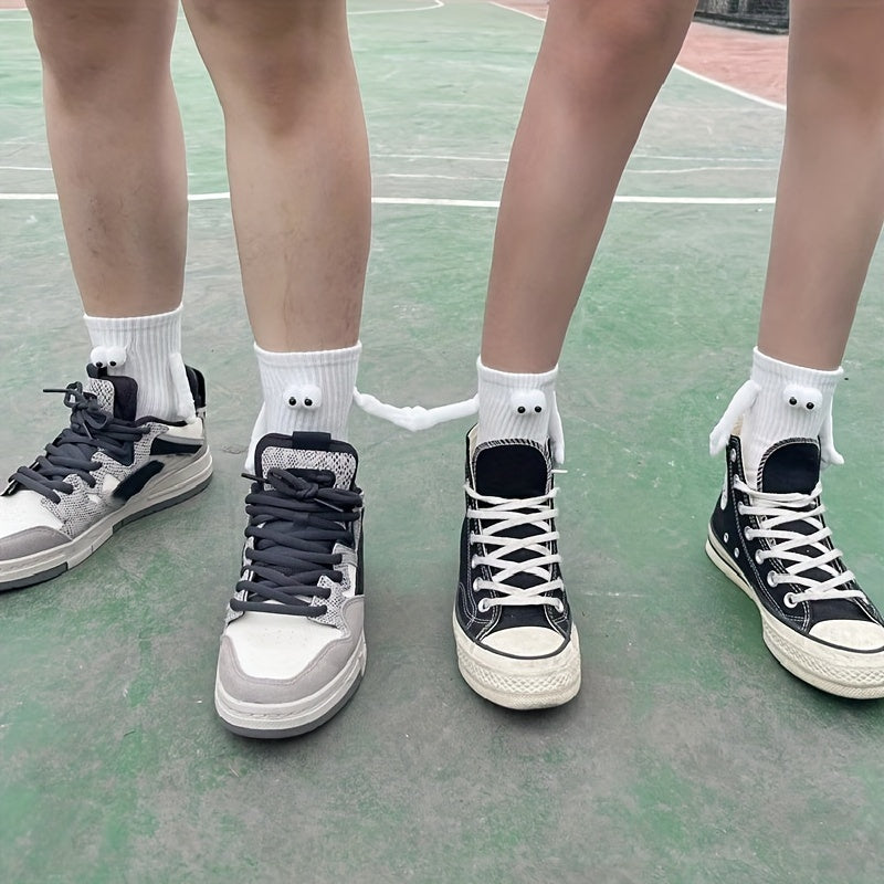Calcetines "Mano con Mano" para Mujeres - Diseñados para Parejas Magnéticas 🧦💞