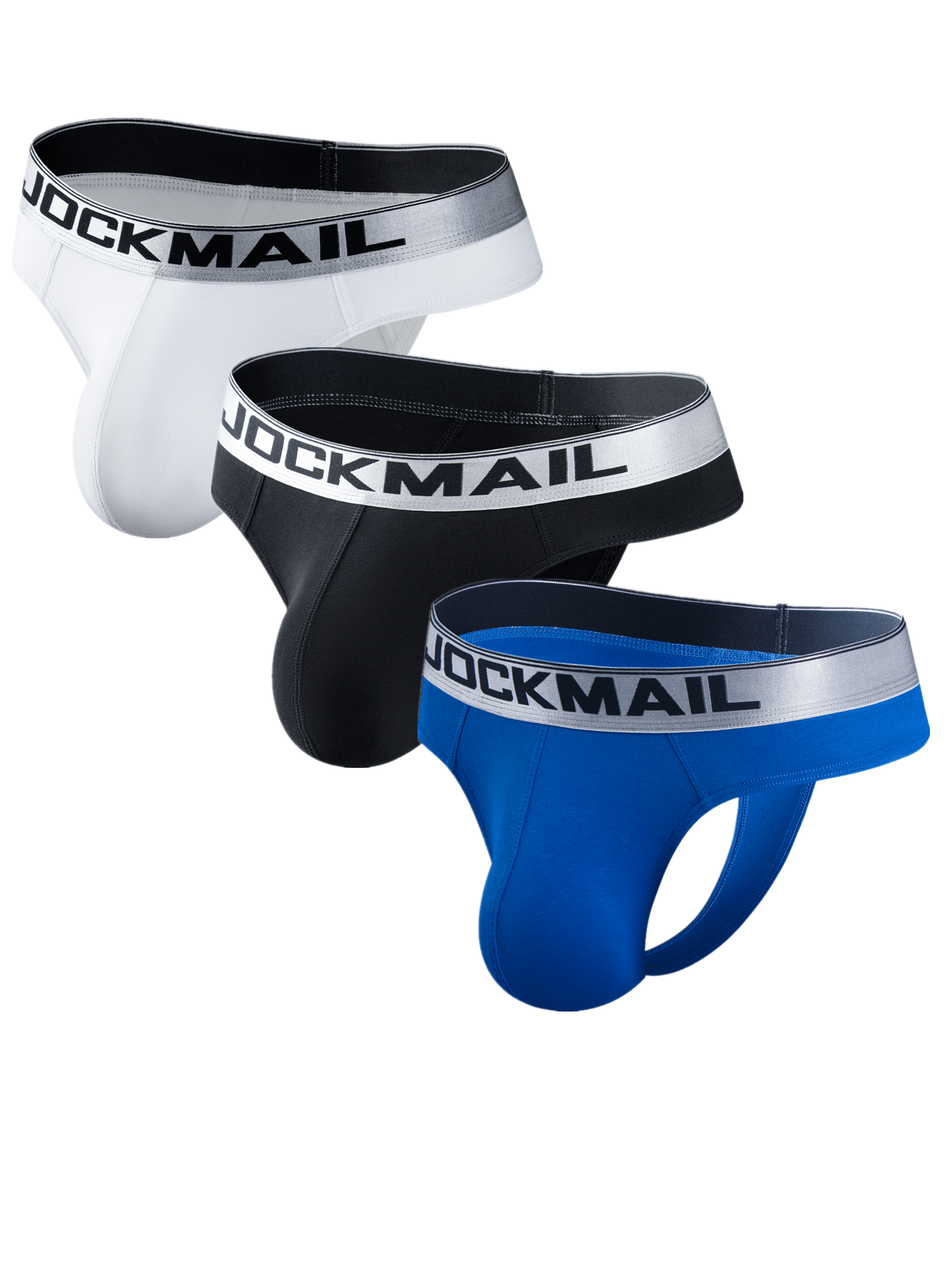 JOCKMAIL – Pack de 3 Jockstraps de Algodón para Hombre 🔥
