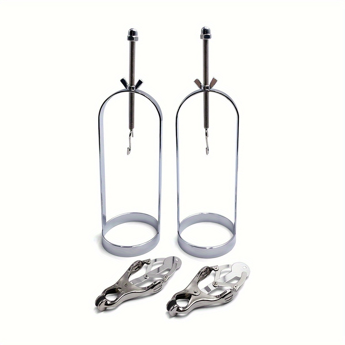 Pinzas Ajustables para Pezones – Placer, Estimulación y Dominación 🔥