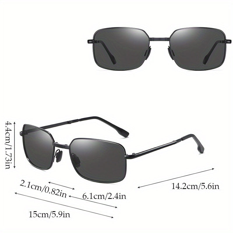 Gafas Plegables de Metal para Hombre – Diseño Elegante y Funcional