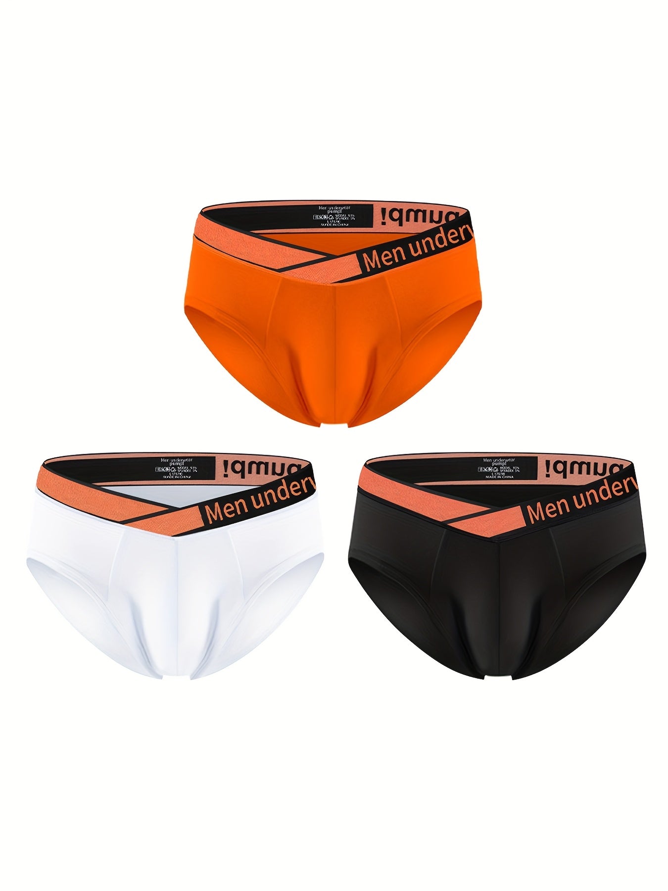 Pack de 3 Briefs V-Shape – Sensualidad y Comodidad en Cada Movimiento 🔥