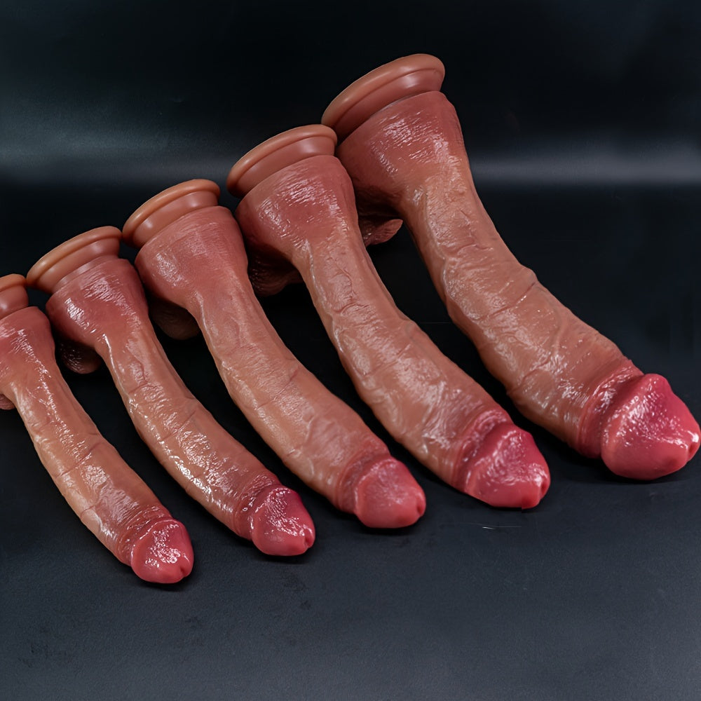 Dildo Realista de Silicona – Diferentes Tamaños para un Placer a tu Medida 🔥