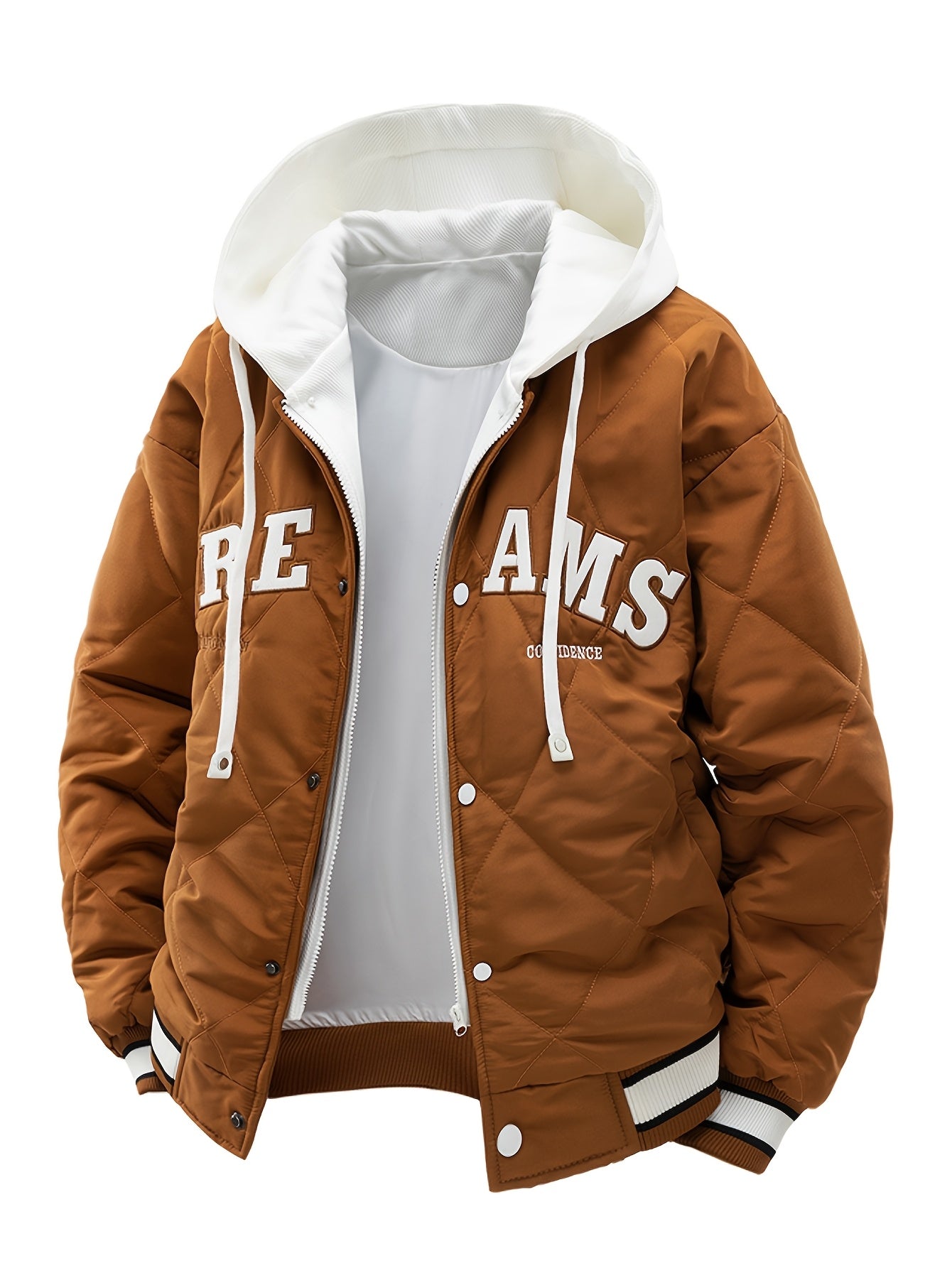 🧥 Chaqueta de Invierno SIJIDOU para Hombre – Estilo Parka con Logo Bordado