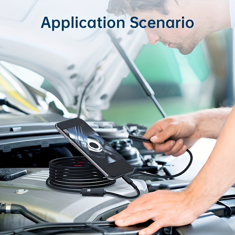 Cámara Endoscópica INSKAM – Inspección Precisa para Automóviles, Tuberías y Más 🔍