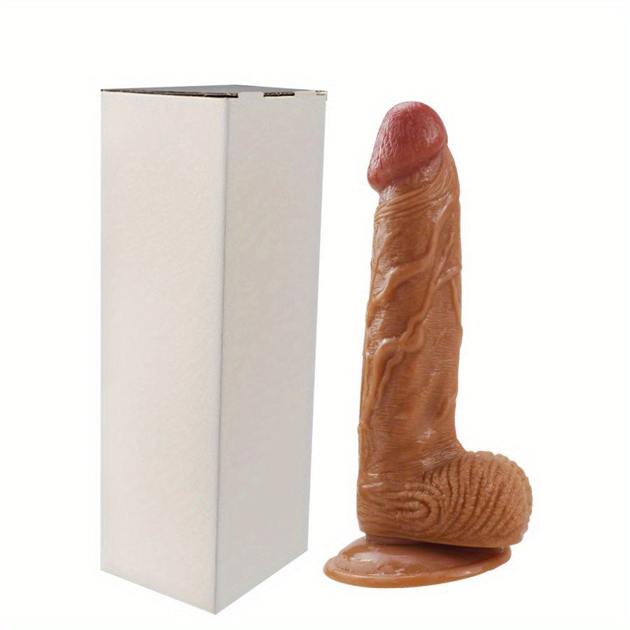 🍑 Dildo Realista XXL - Succión Firme & Sensación Piel Suave 🍑