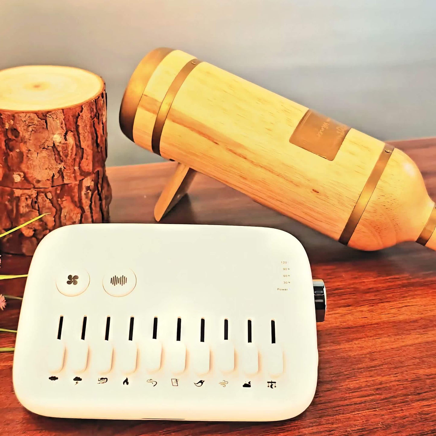 🌙 Máquina de Sonido Blanco Portátil – Relájate, Duerme Mejor y Desconéctate