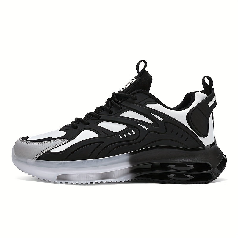 Zapatillas de Moda en Blanco y Negro para Hombre - Estilo Casual y Versátil 👟✨