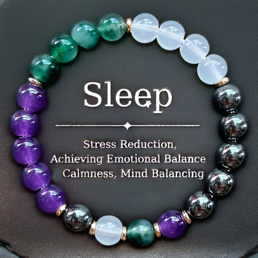 Pulsera de Apoyo para el Sueño: Equilibrio Emocional, Calma y Balance Mental – El Regalo Perfecto para las Fiestas