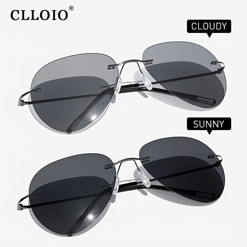 Gafas Fotocromáticas 3188 de Titanio Ultraligero – Estilo y Protección Total