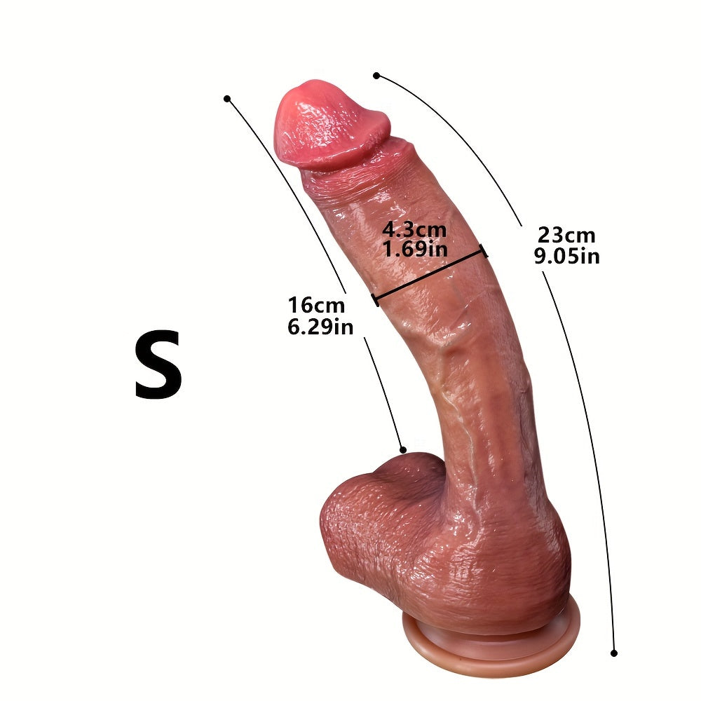 Dildo Realista de Silicona – Diferentes Tamaños para un Placer a tu Medida 🔥