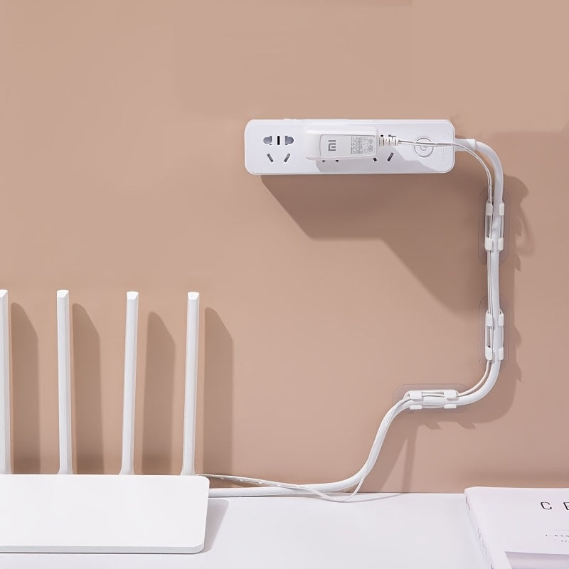 ✨ Set de Clips Adhesivos para Organización de Cables - 10/20 Piezas ✨