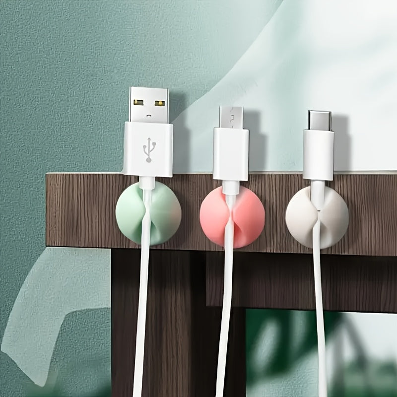 ✨ Pack de 2 o 4 Clips Organizadores de Cables ✨