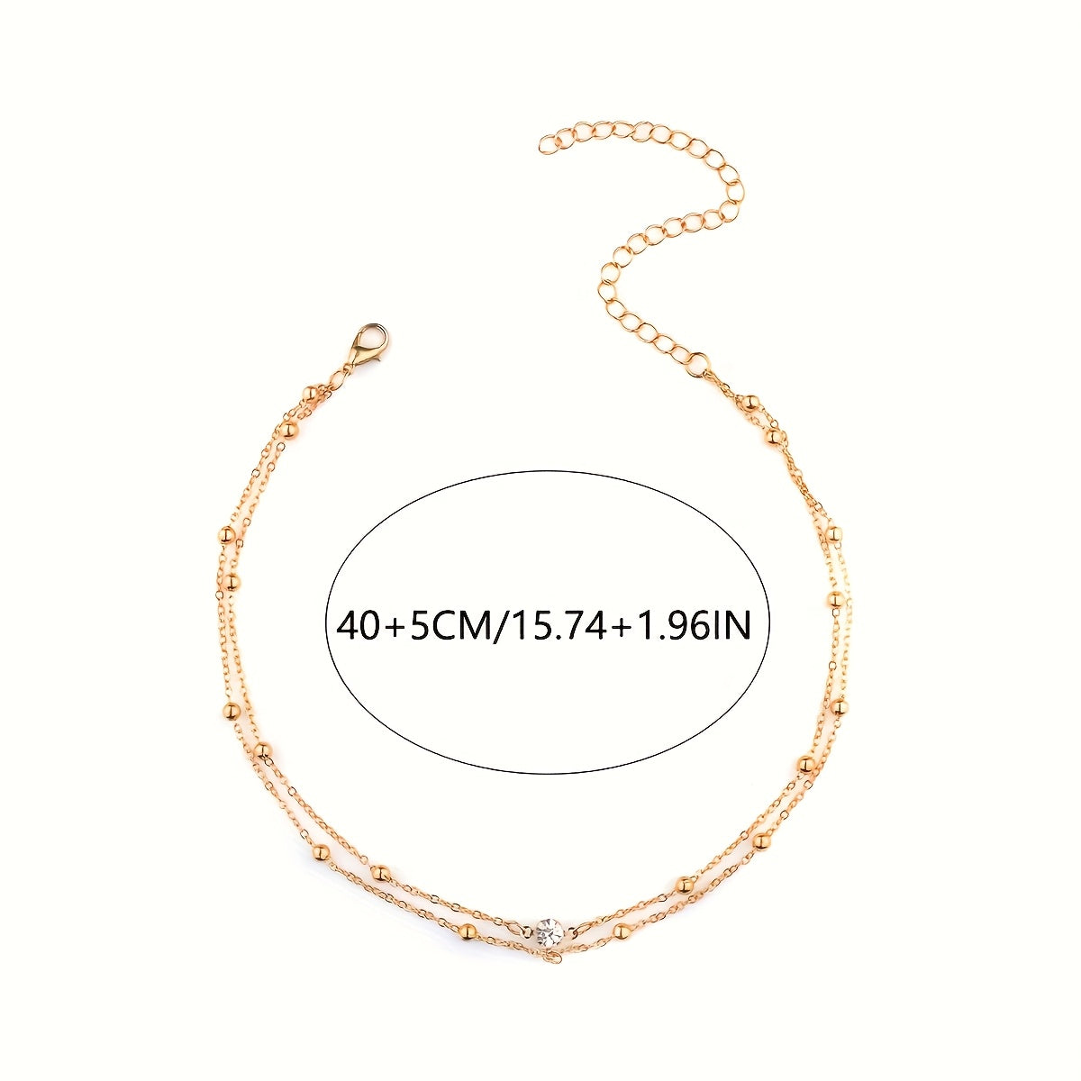 ✨ Set de 2 Cadenas Corporales para Hombre - Cadena de Cuerpo Multicapa con Borlas y Cuentas Redondas, Ideal para Fiestas, Playa y Vacaciones 🌴