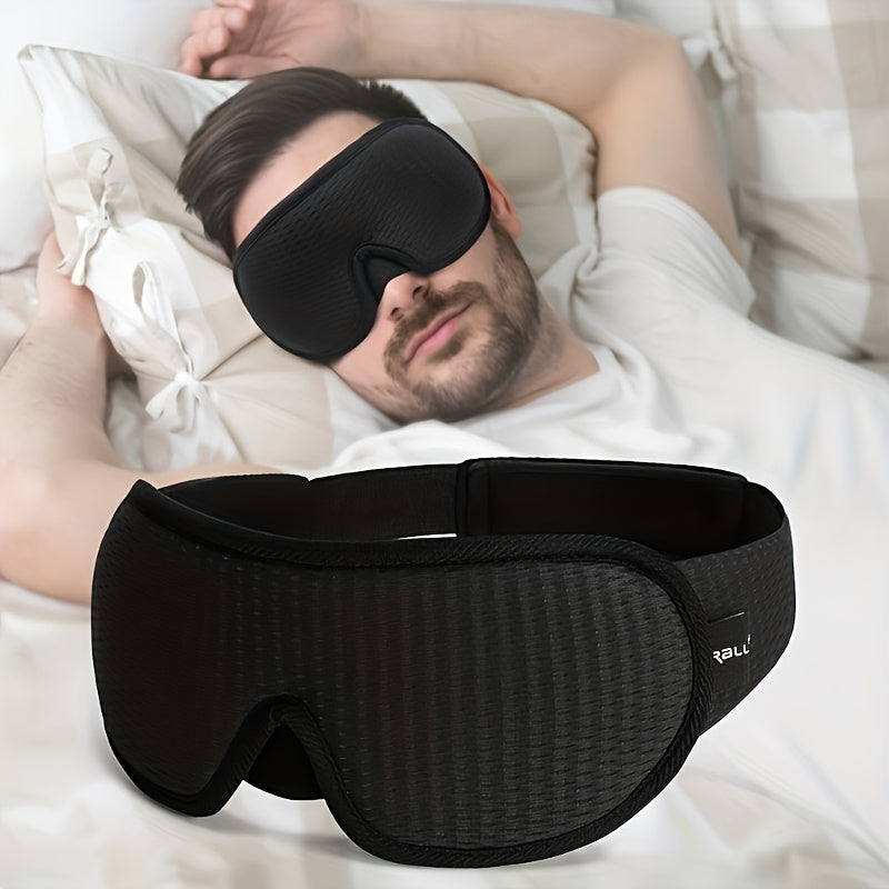 Antifaz para Dormir 3D de Lujo – Bloqueo Total de Luz para un Descanso Reparador