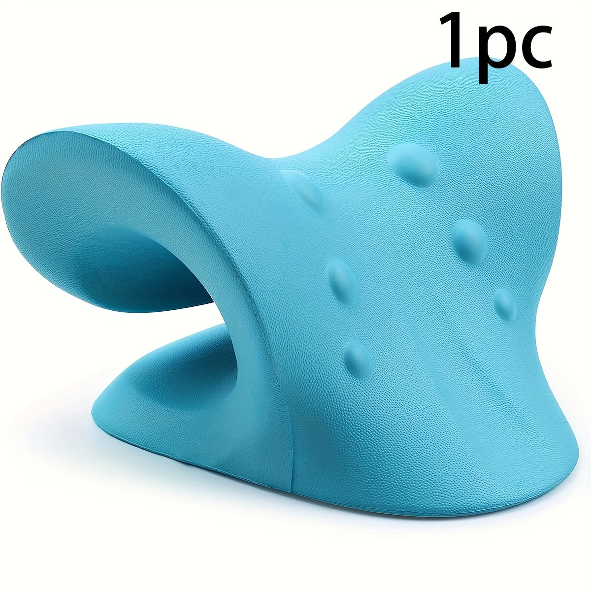 Almohada Ortopédica para Relajación Cervical – Diseño en C para Tracción y Descanso del Cuello 💆♂️✨