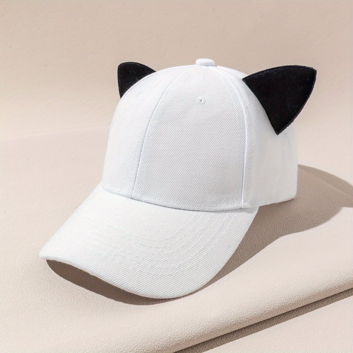 Gorra de Béisbol con Orejas de Gato - Estilo Casual y Divertido 🐱🧢