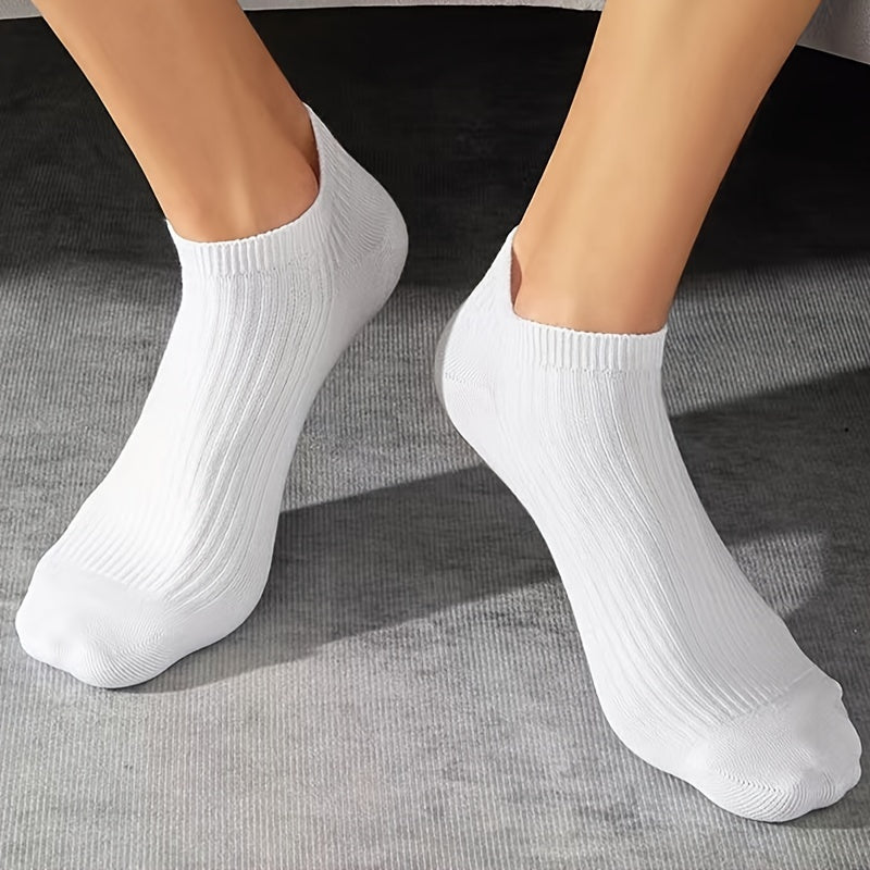 🧦 Pack de 12 Pares de Calcetines Cortos Blancos - Cómodos, Versátiles y Suaves 🧦 ✨
