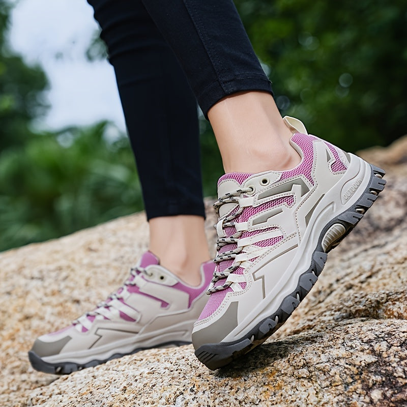 Zapatos de Montañismo y Senderismo para Mujer - Deportivo, Antideslizante y Resistente al Desgaste