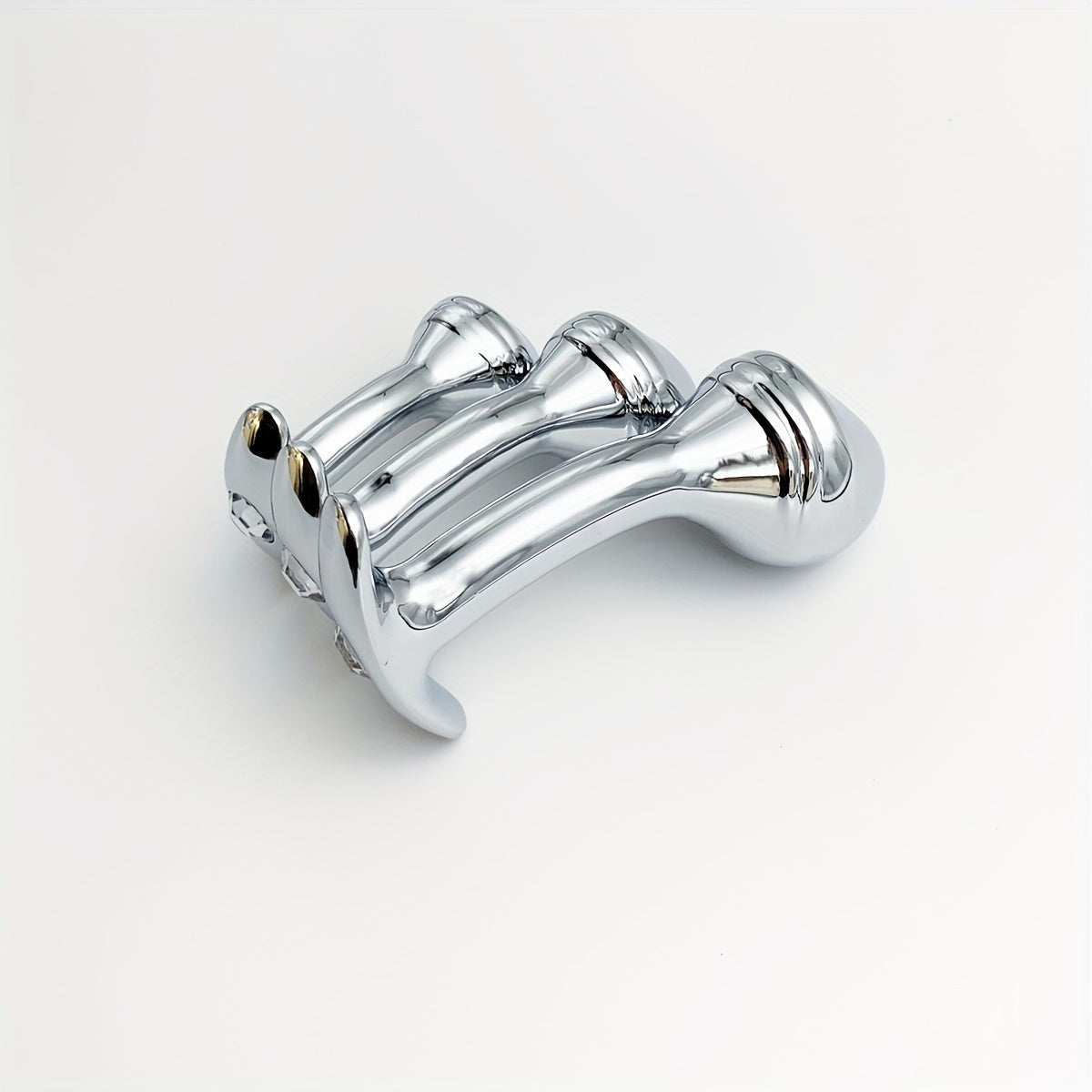 Plug Anal de Metal con Base de Gema – Lujo, Sensación y Placer Extremo 🔥