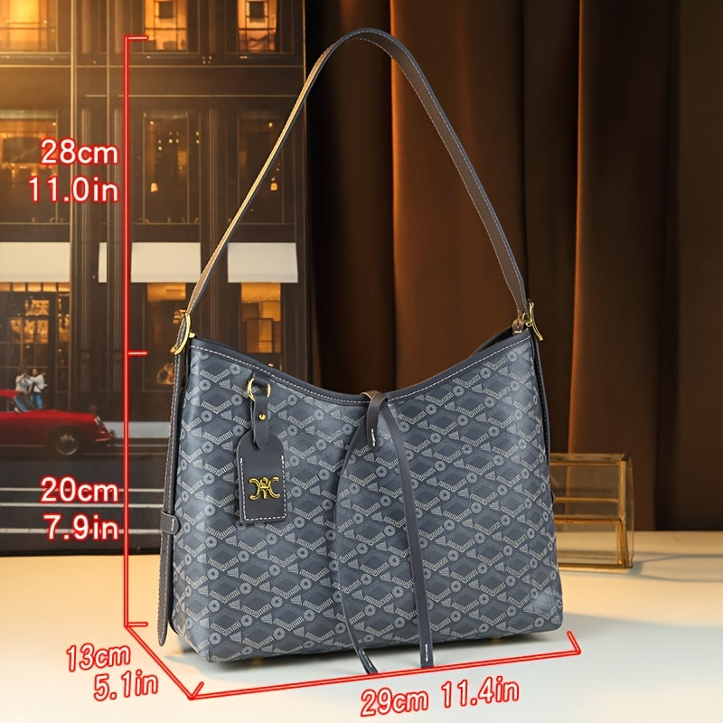 Bolso Tote Chic de Gran Capacidad para Mujer – Impermeable, Elegante y Sofisticado