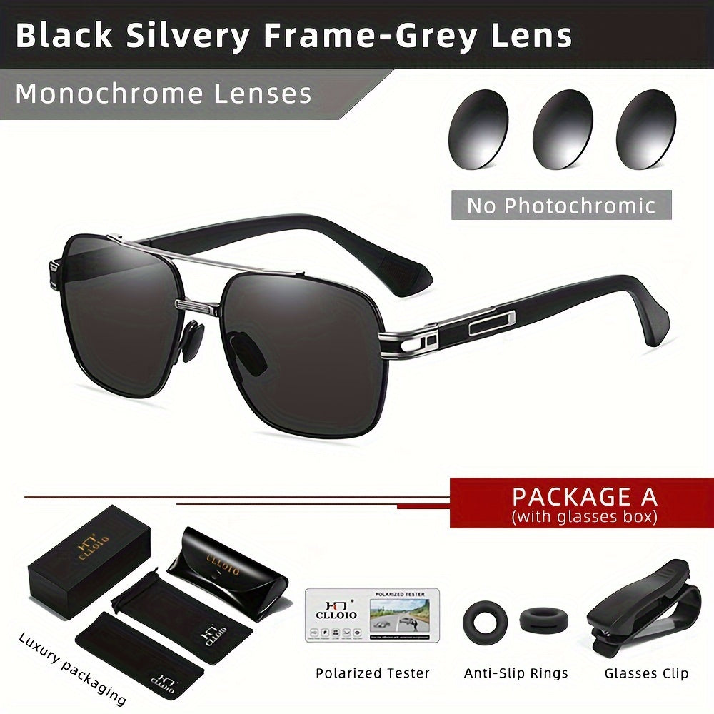 Gafas Fotocromáticas CLLOIO – Protección y Estilo para Conducción y Deporte