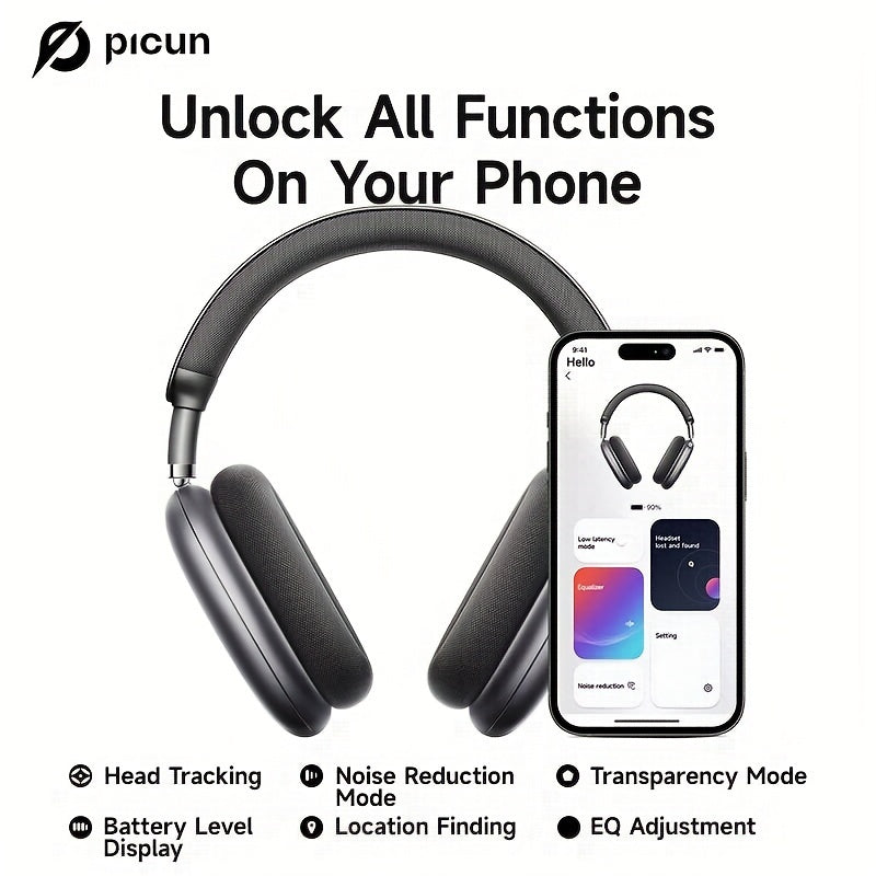 🎧 Auriculares Inalámbricos Over-Ear Picun F8 Pro