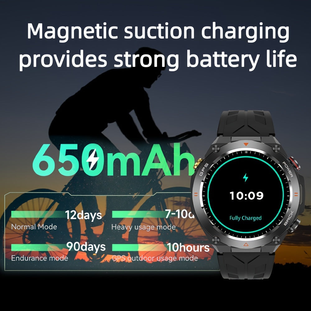 Reloj Inteligente GPS SENBONO para Hombres - Diseño Moderno y Funcionalidad Avanzada ⌚✨