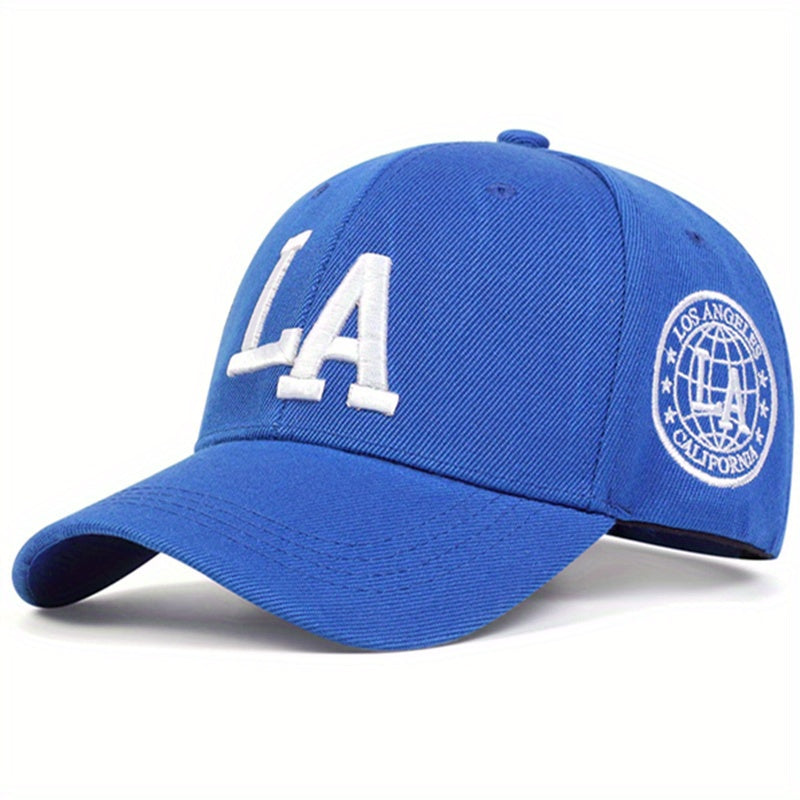 🖤 Gorra Clásica LA Bordada - Estilo Casual y Protección Solar 🖤