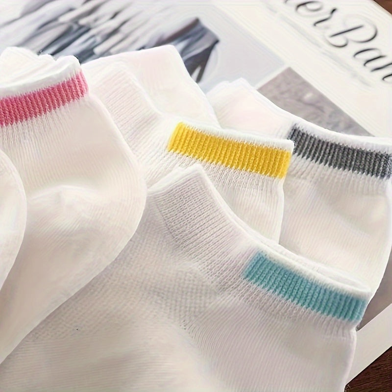 6 Pares de Calcetines Deportivos para Tobillo, Suaves y Livianos, Estilo Bajo, para Mujer