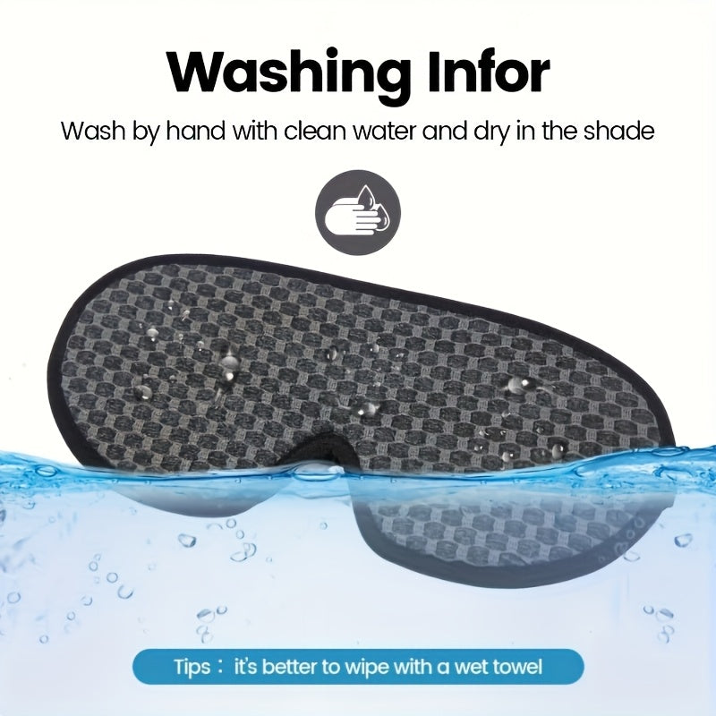 Antifaz para Dormir 3D de Lujo – Bloqueo Total de Luz para un Descanso Reparador