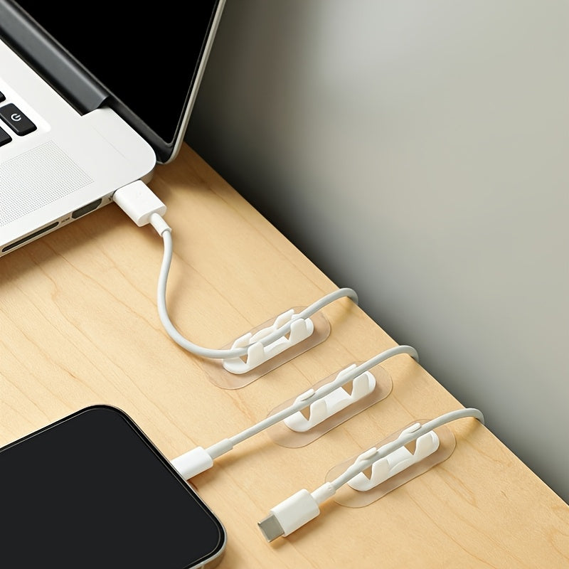 ✨ Set de Clips Adhesivos para Organización de Cables - 10/20 Piezas ✨