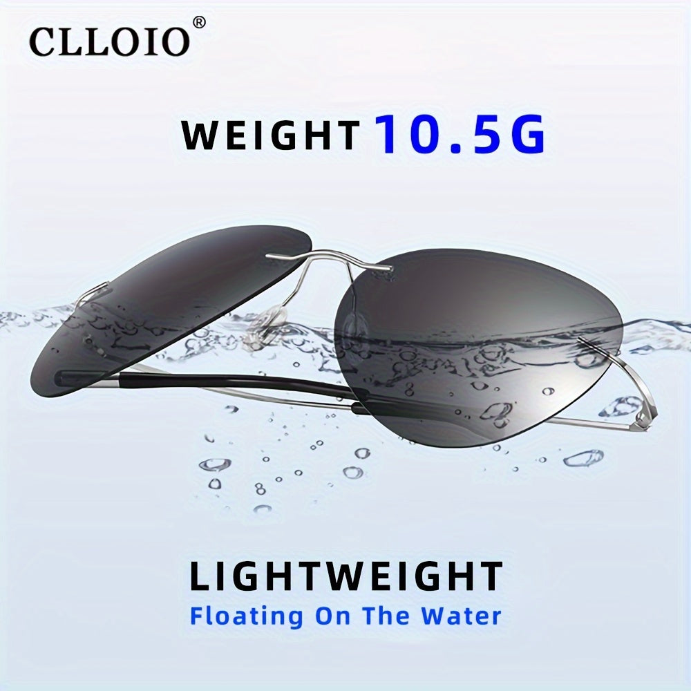 Gafas de Conducción 3188HP de Titanio Ultraligero – Polarizadas y Antirreflejo