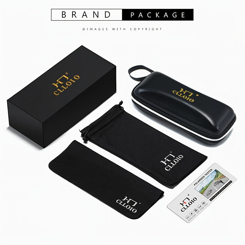 Gafas de Conducción 3188HP de Titanio Ultraligero – Polarizadas y Antirreflejo