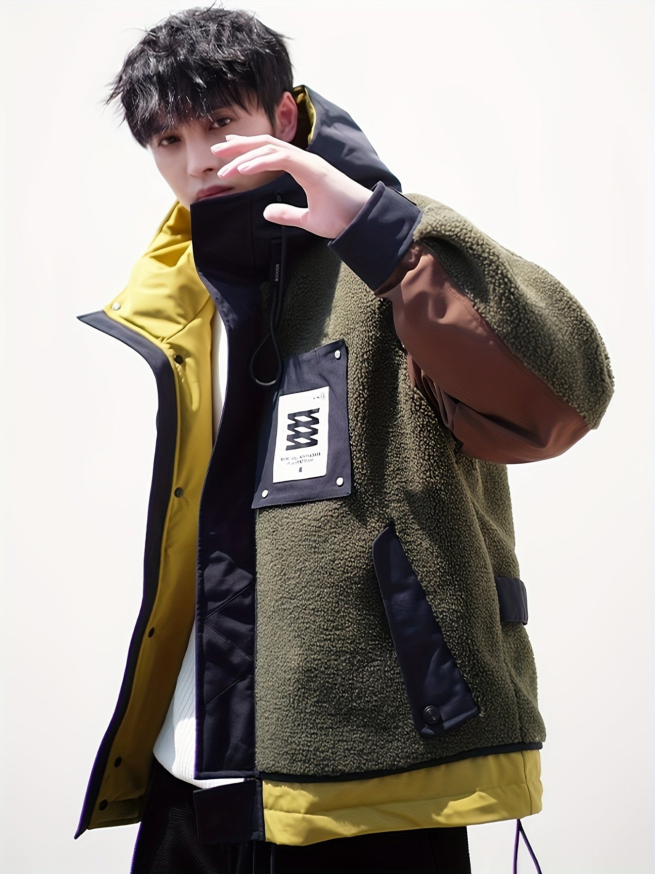 🧥 Chaqueta Casual de Invierno con Capucha para Hombre