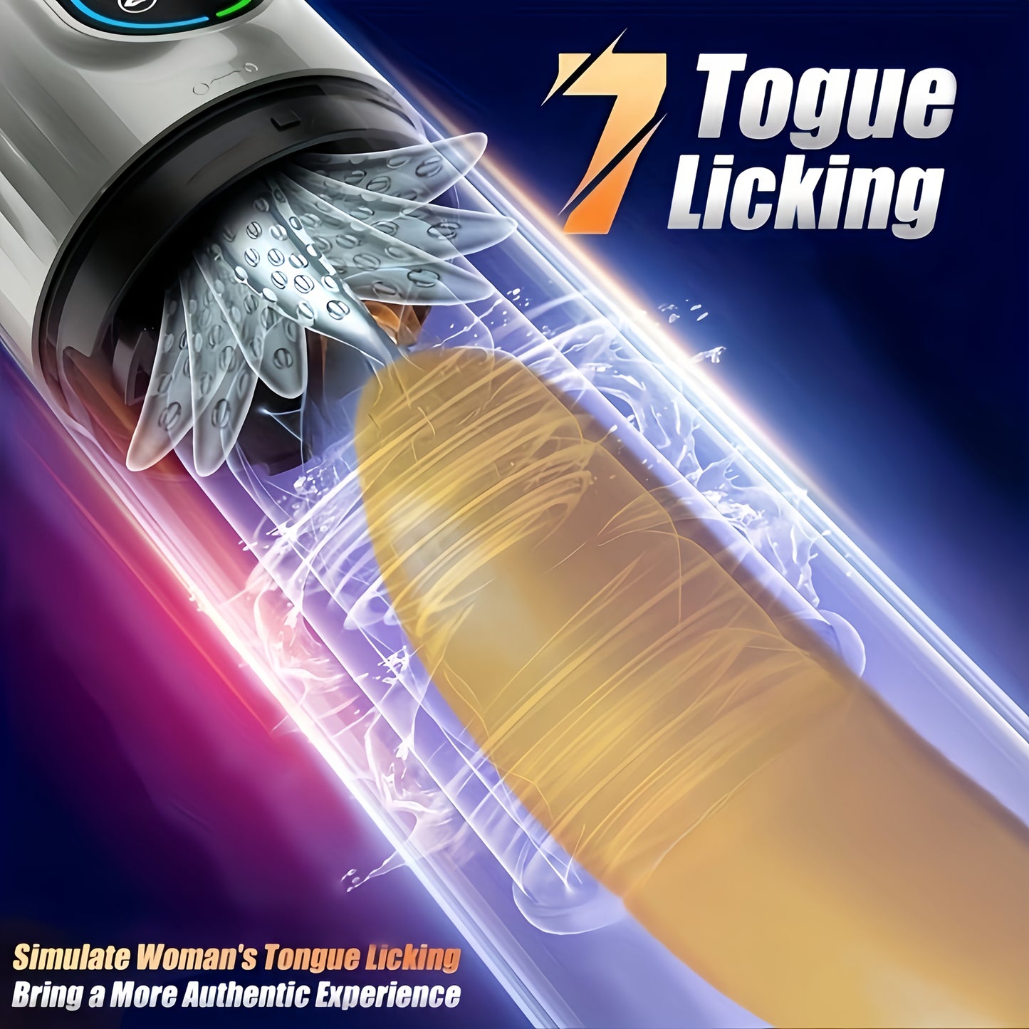 Juguete Eléctrico para Hombres – Placer Total con Succión, Movimiento y Vibración 🔥