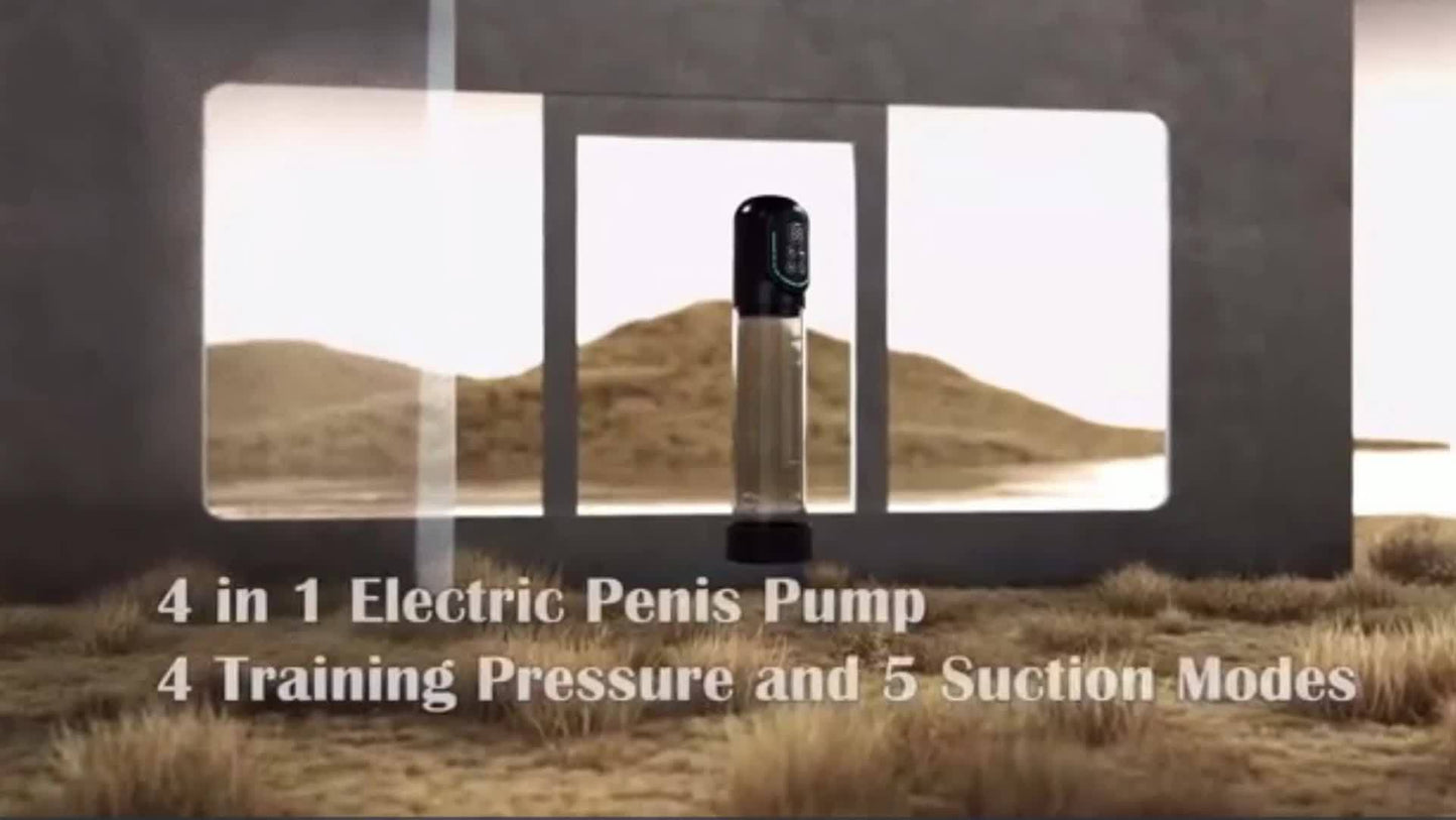 Bomba de Succión Eléctrica para Hombres – Entrenamiento y Placer en un Solo Dispositivo 🔥