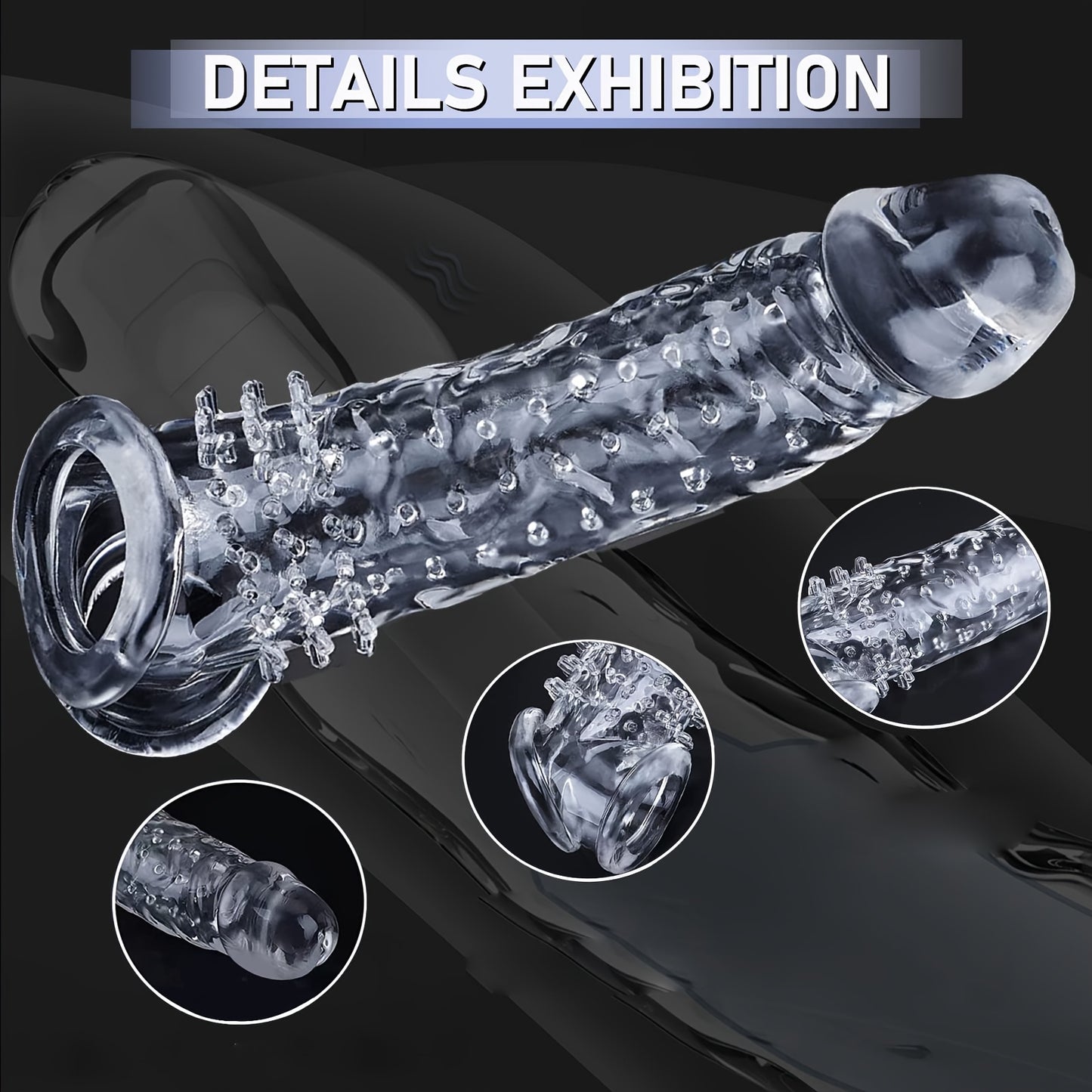 Anillo Engrosador Reutilizable – Más Placer, Más Resistencia 🔥