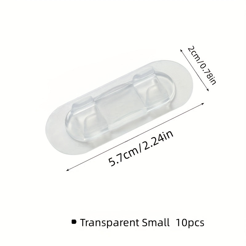 ✨ Set de Clips Adhesivos para Organización de Cables - 10/20 Piezas ✨