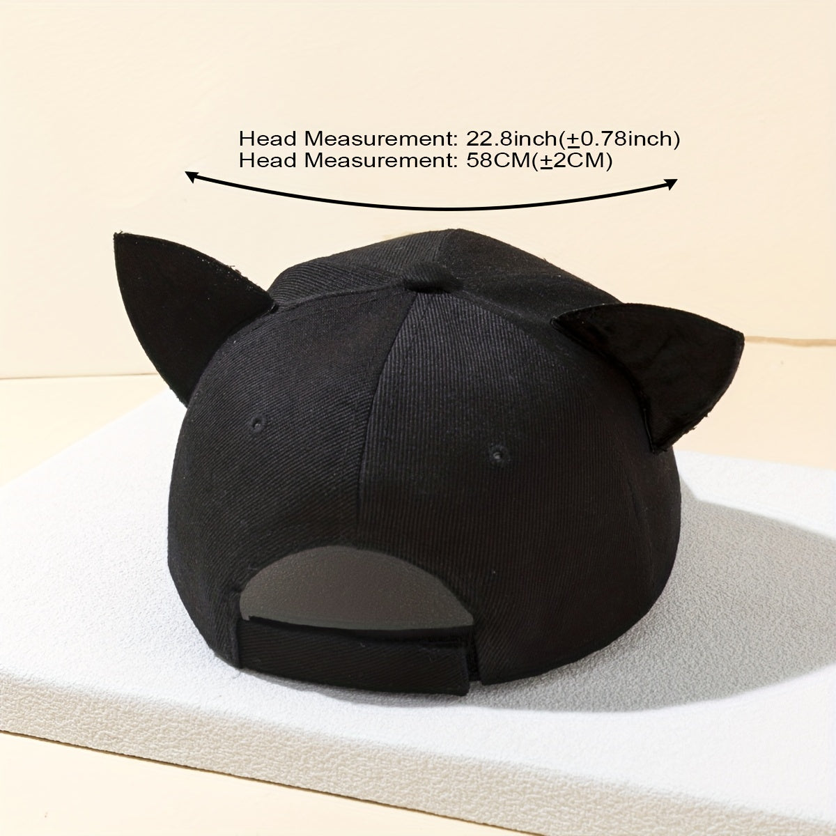 Gorra de Béisbol con Orejas de Gato - Estilo Casual y Divertido 🐱🧢
