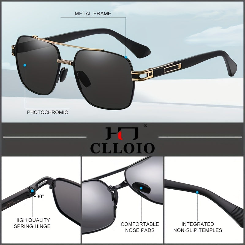 Gafas Fotocromáticas CLLOIO – Protección y Estilo para Conducción y Deporte