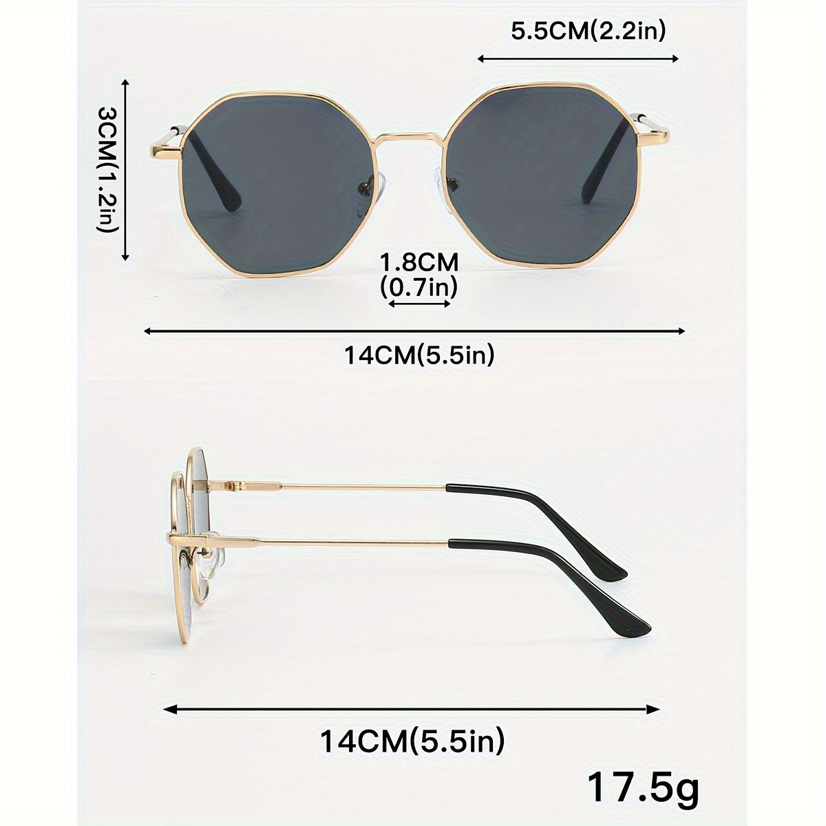 Set de 3 Gafas Clásicas para Mujer – Diseño Irregular Ovalado con Estilo Deportivo y Casual