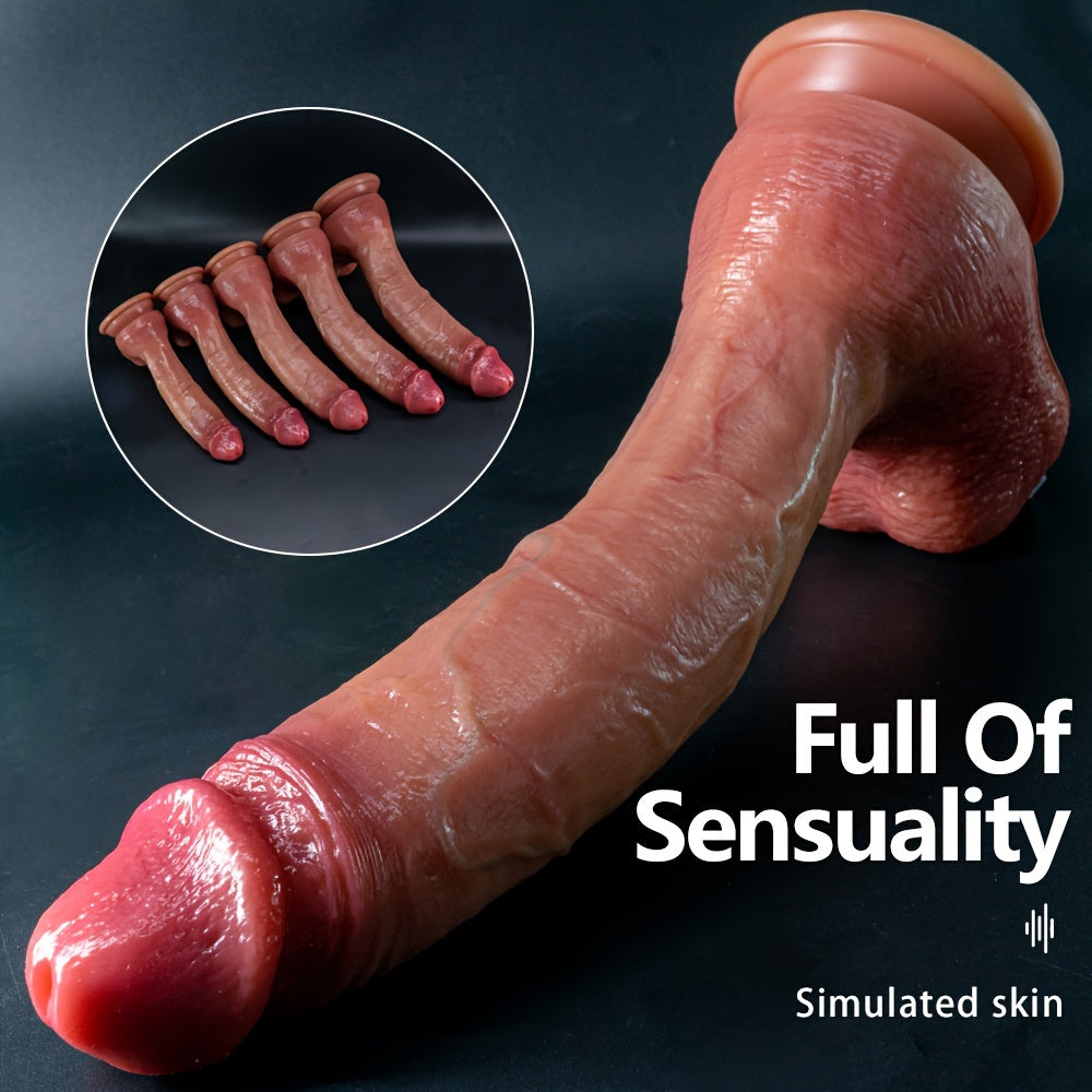 Dildo Realista de Silicona – Diferentes Tamaños para un Placer a tu Medida 🔥