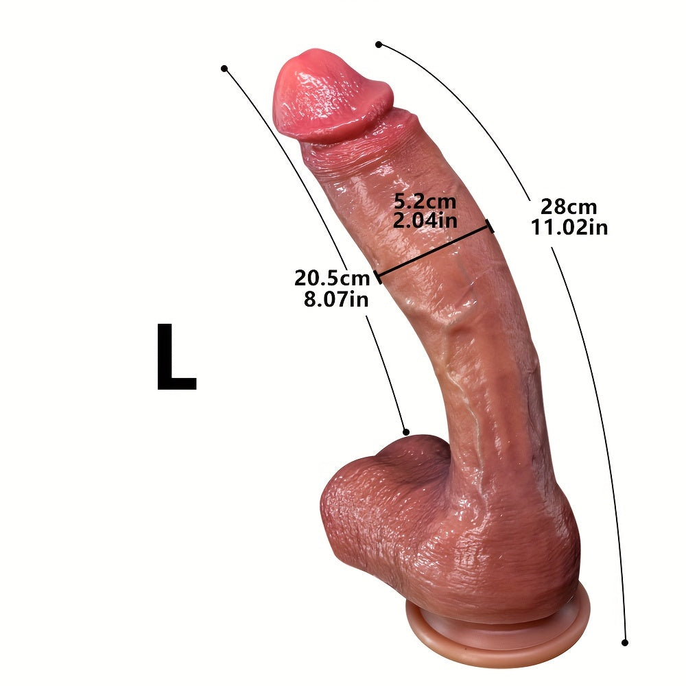 Dildo Realista de Silicona – Diferentes Tamaños para un Placer a tu Medida 🔥