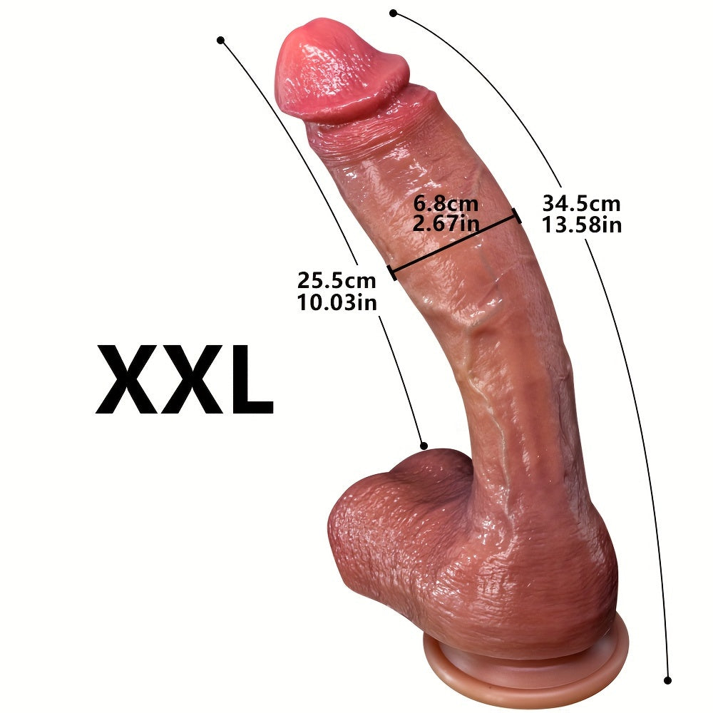 Dildo Realista de Silicona – Diferentes Tamaños para un Placer a tu Medida 🔥