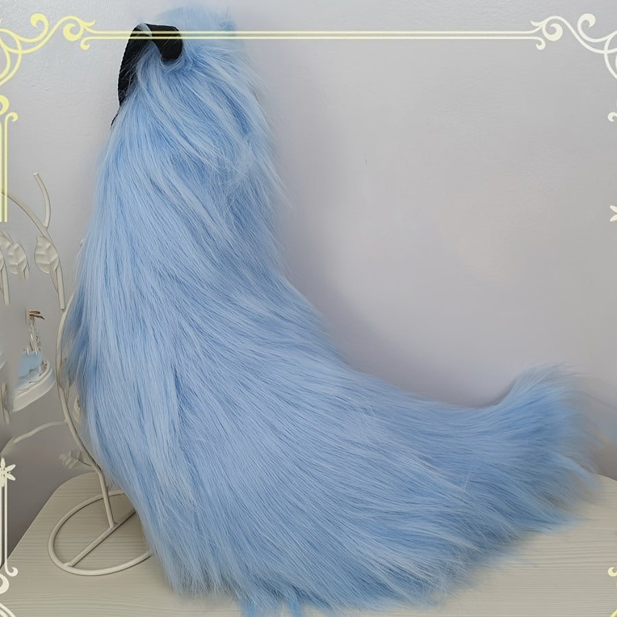 Cola de Animal para Cosplay - Accesorio Hecho a Mano de Peluche Falso 🐾✨