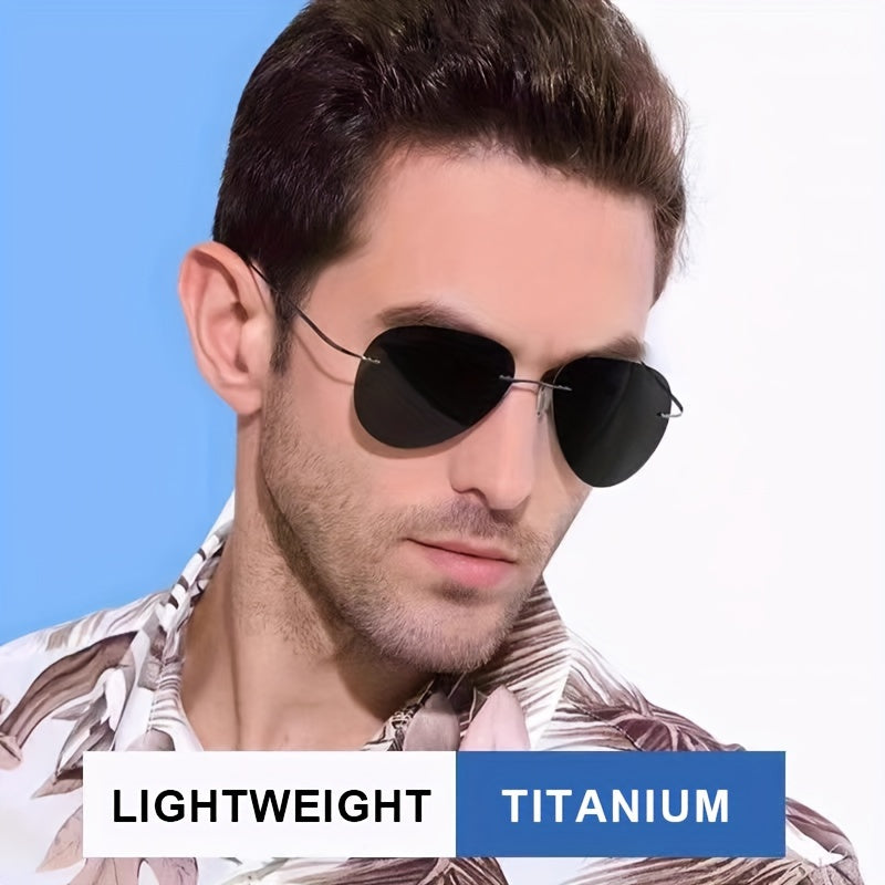 Gafas de Conducción 3188HP de Titanio Ultraligero – Polarizadas y Antirreflejo